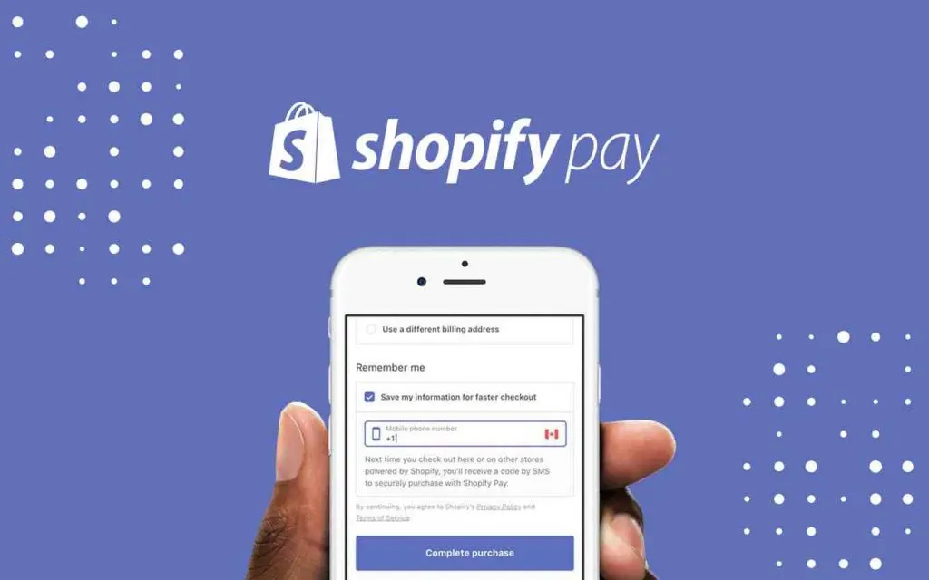 How did I get signed up for Shop pay? [year]