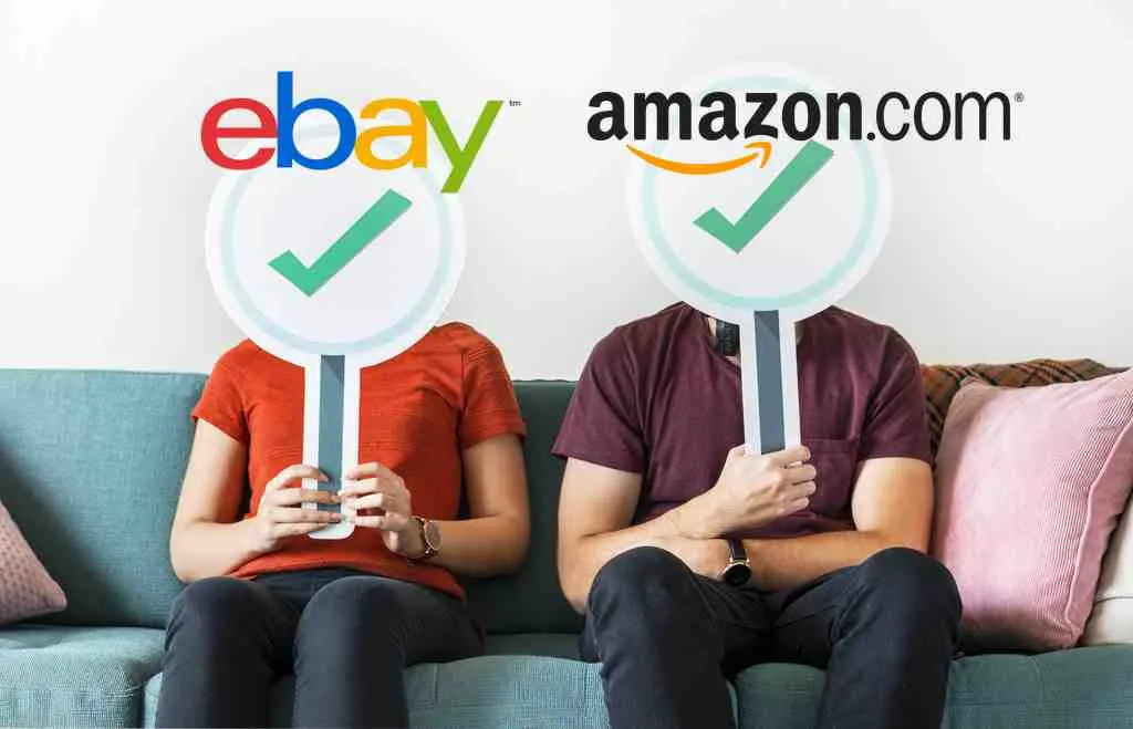 Who is bigger Amazon or eBay?