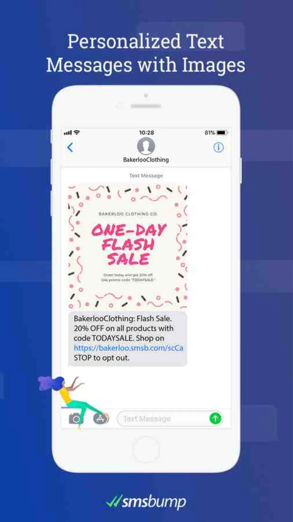 Why have I had a text from Shopify? [year]